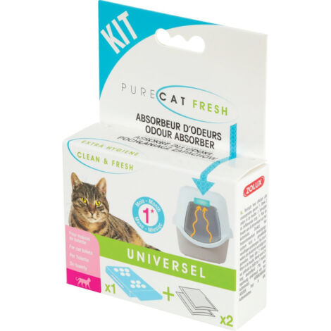 Filtre Kit Anti-odeurs pour maison de toilette de chat - zolux (1/2)