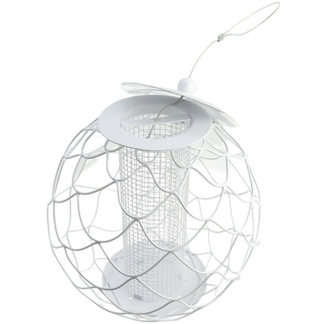 Mangeoire urban denali blanc ø 24 cm, pour arachide pour oiseaux - animallparadise (1/5)