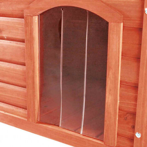 Porte plastique pour niche 39551ou 39561pour chien. - animallparadise (1/2)