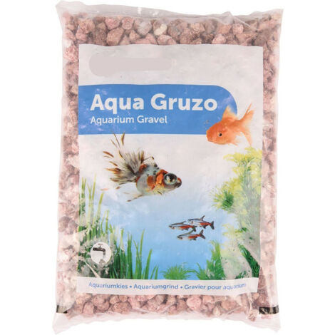 Gravier Gruzo rose 900 gr pour aquarium. - animallparadise (1/2)