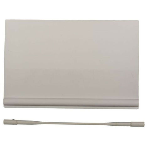 Volet de skimmer compatible Pentair GSKIWEIR – Longueur 185 mm – Coloris blanc pour piscine – Conception optimisée pour performance – Jardiboutique