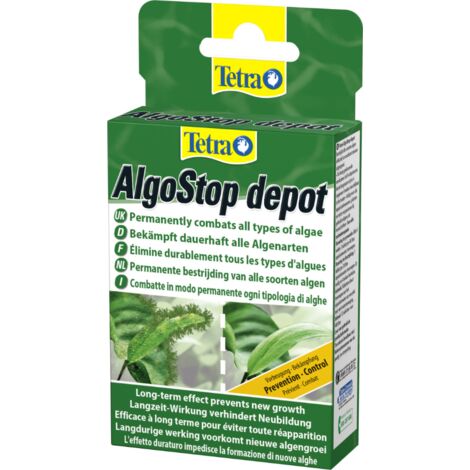 Traitement anti algues pour aquarium 12 comprimés – Libération lente – Efficace 6 semaines – Sans danger pour plantes et micro-organismes – Tetra