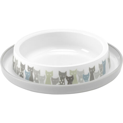 Gamelle, Trendy Maasai grise ø 16 cm, 210 ml pour chat - Flamingo (1/4)