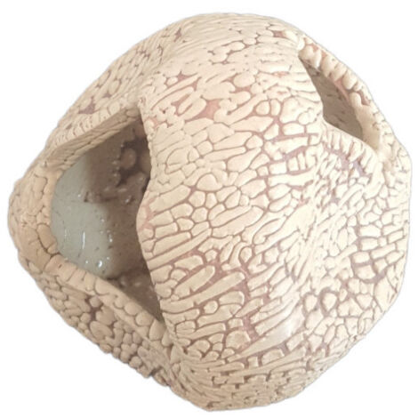 Décoration boulet 8 cm avec cachettes pour petit poisson - animallparadise (1/5)