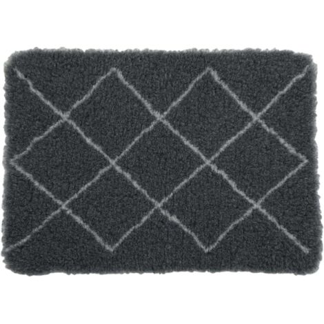 Tapis isolants pour chiens 50 x 70 cm gris avec motif berbère. - zolux (1/4)