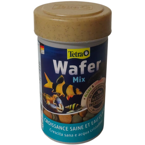 Wafer mix nourriture poisson de fond et crustacés 48 g -100 ml - Tetra