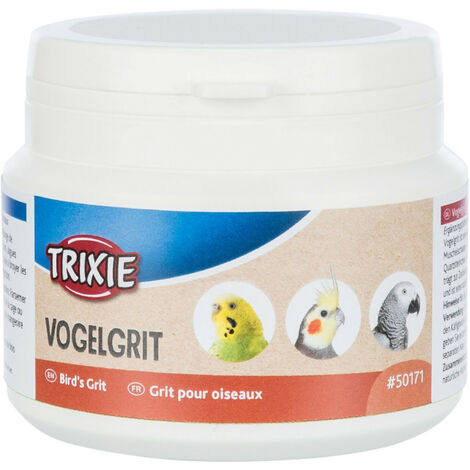 Grit gravillons aliment complémentaire 150 g pour oiseaux - Trixie (1/4)