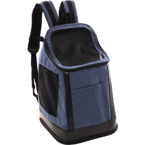 Sac à dos nestor bleu 35 x 30 x47 H pour chien max 7 kg - Flamingo (1/5)