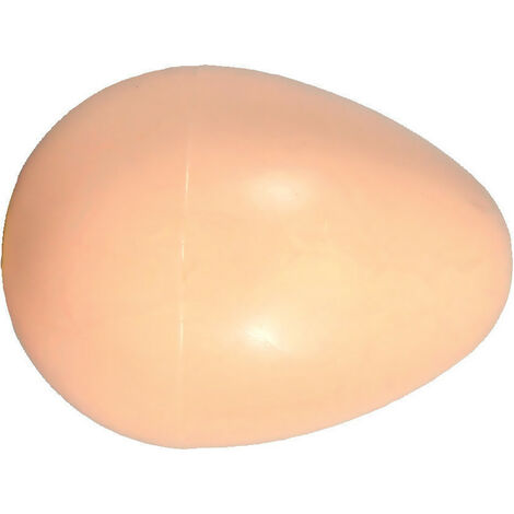Zolux – Œuf de poule en plastique 4.4 cm – Accessoire poulailler pour volaille – Stimule la couvaison et la ponte – Couleur beige