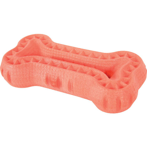 Jouet Os Moos TPR flottant 13 cm x 2.5 cm pour chien - zolux (1/2)