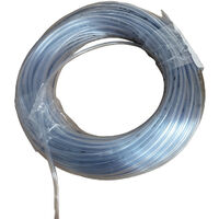 Tube aspiration transparent PVC 4/6 mm – Monocouche alimentaire – Pour liquides alimentaires et acides – Longueur au mètre – Jardiboutique