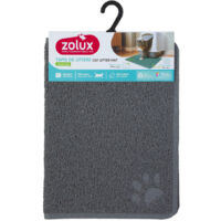 Tapis d'hygiène 40 x 60 cm gris pour maison de toilette chat - zolux