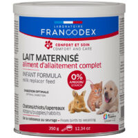Lait maternisé complet 350 g pour chiot, chaton, lapereau - Francodex