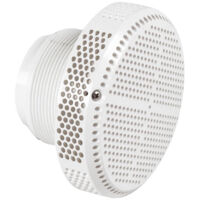 Vanne Side V6 1"1/2 ND SM10-3 blanche 100% à visser - Praher Plastics