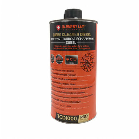 WARM UP TURBO CLEANER DIESEL nettoyant turbo préventif et curatif 1L