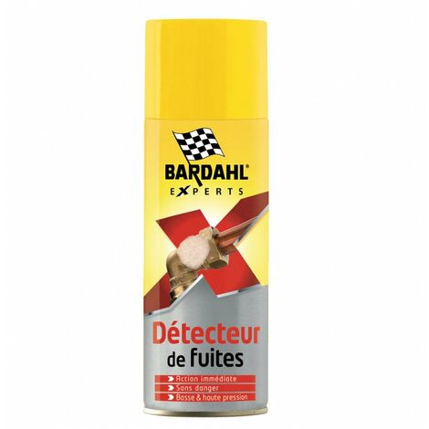 Bardahl – Détecteur de fuites gaz et air comprimé 300ml – Détection sans démontage – Étanchéité parfaite des raccords et systèmes pneumatiques