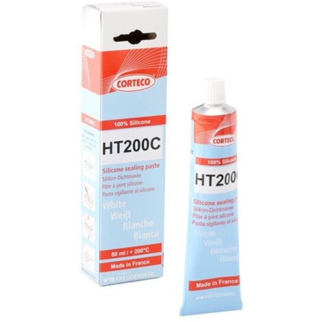 CORTECO HT200C pâte à joint silicone blanc +200° 80ml (1/3)