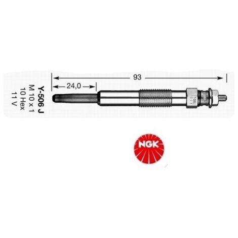 Bougie de préchauffage NGK Ref : 2419 (1/2)