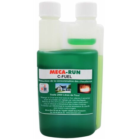 Réduction de la consommation des chaudières C-FUEL 500ml Mecarun