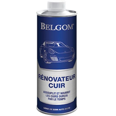 BELGOM - Rénovateur cuir 500ml - 10.0500 - Ce produit de marque BELGOM est neuf.