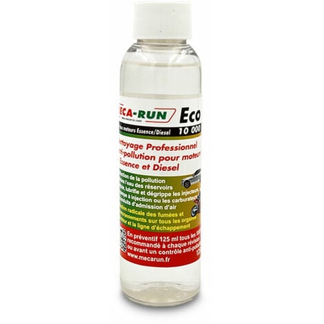 Mecarun Eco 10000 Nettoyant moteur anti pollution Essence et Diesel 125ml