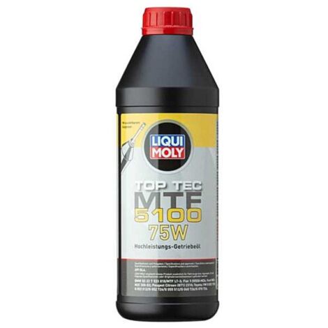 LIQUI MOLY Huile de boîte de vitesses haute performance (GL4+) SAE 75W-90, 1 L, Huile de vitesse, Huile hydraulique, SKU: 4434