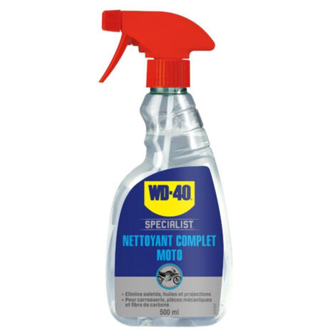 WD40 MOTO NETTOYANT COMPLET 500ML (Vendu par 1)