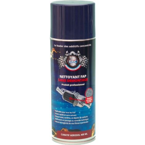 Nettoyant FAP sans démontage 400ml – Dissout suies et dépôts de carbone – Action rapide sans solvant – Pour moteur diesel – ERC