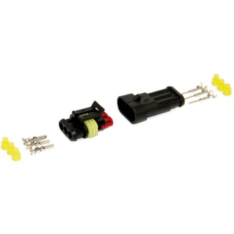 kit connecteur étanche 3 voies 0,75 1,5 mm² série 1,5