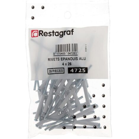 Rivets Pour Plaques D'immatriculation - Blancs (gris Clair) - 30 Pièces - Fixation Solide Et Discrète