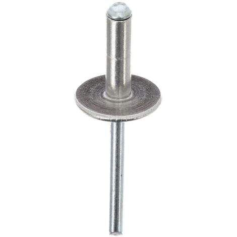 rivet alu tête large ø 4,8 x 16 mm support et absorbeur de bouclier