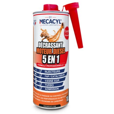 Décrassant moteur Diesel 5 en 1 1L By Mecacyl
