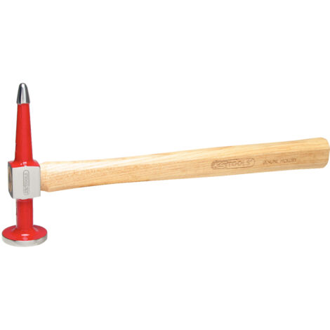 KS Tools - Marteau de carrossier - tête ronde/panne droite - 140.2137