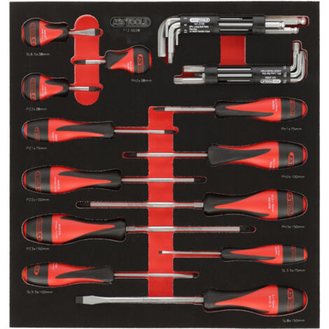 KS Tools - Module de vissage, 28 pièces - 712.5028