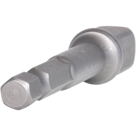 Kstools – Adaptateur à chocs 1/4'' pour visseuse – Acier spécial S2 – Longueur 65 mm – Verrouillage à bille pour sécurité accrue - MM 1 PC