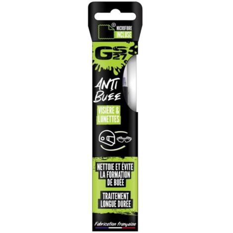 Anti buée visière et casque moto 75ml GS27 (1/2)