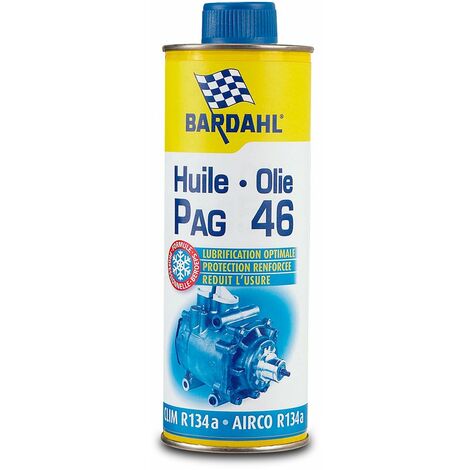 Huile PAG 46, compresseur de clim ISO, 500ml - Bardahl