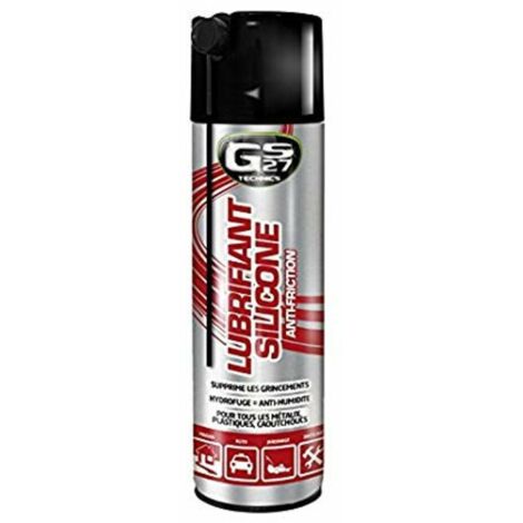 Lubrifiant silicone 250ml – Prévention du dessèchement et craquèlement – Pour caoutchouc – Durabilité assurée – Gs27