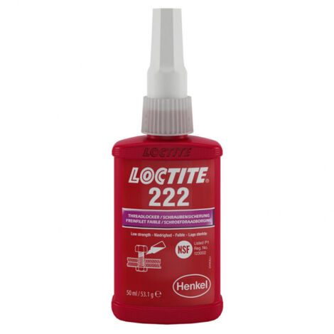 Frein filet LOCTITE 222 50ml FL