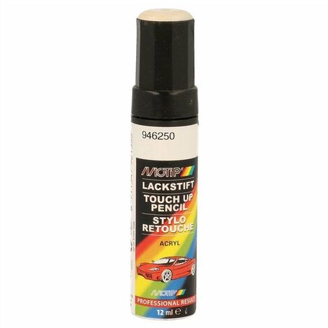 Stylo peinture retouche M946250 12 ml – Finition brillante pour carrosserie – Précision pour retouches auto – Utilisation facile – Motip
