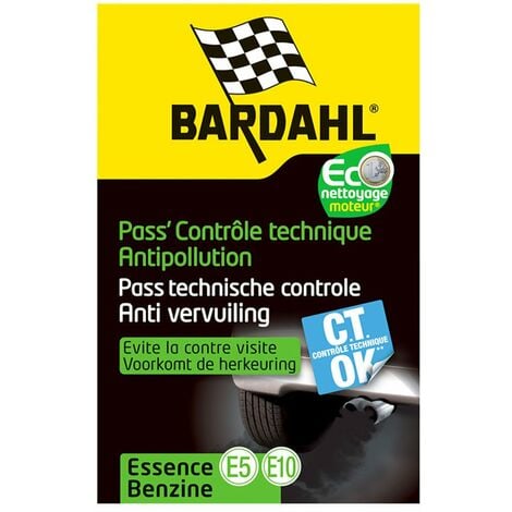 BARDAHL pass contrôle technique essence: nettoyant injecteurs stop