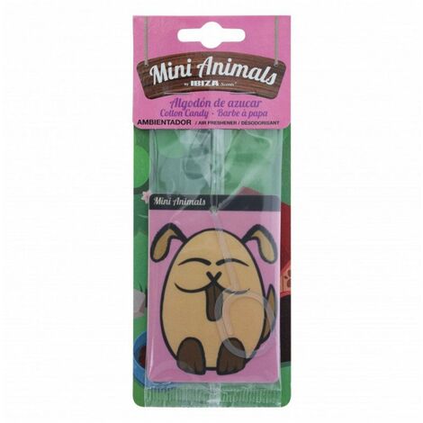 Désodorisant voiture, barbe à papa - Collection Mini Animals, Ibiza Scents