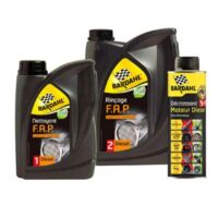 Kit de nettoyage FAP Bardahl – 1 bidon nettoyant, 1 bidon rinçage, 1 bidon régénérant – Produit professionnel Eco-Nettoyage