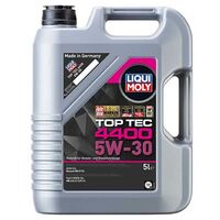 Huile antifriction haute technologie Top Tec 4400 5W30 5L Liqui Moly