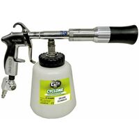 Pistolet cyclone à air comprimé – Puissance 1000 à 8000 tours/min – Consommation 80 à 160 L/min à 6.2 bar – Capacité 1 L – Gs27