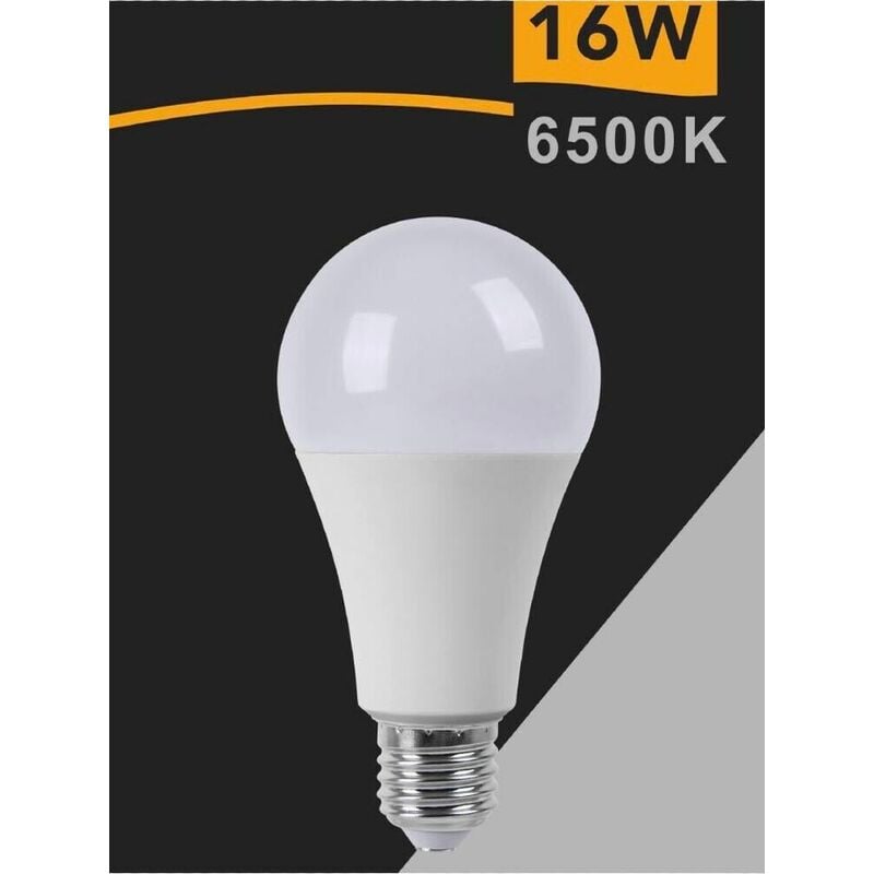 Lampadina Led 16 W Lampada Luce Bianca 6500k E27 A70