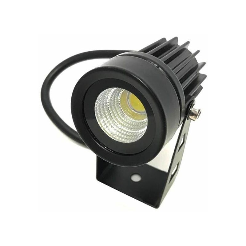 Faretto proiettore da esterno a LED da 3.5W IP65 Luce spot orientabile nero  luce - - FARI E PROIETTORI LED DA ESTERNO