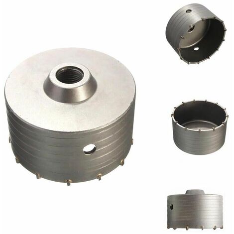 Fresa A Tazza Per Muro 50mm Con Asta Prolunga 50cm - Attacco SDS Plus Per Trapano - Foto 6
