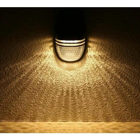 Faretto Led Pannello Solare 3 Watt Luce Calda Ricaricabile Sensore Crepuscolare (1/4)