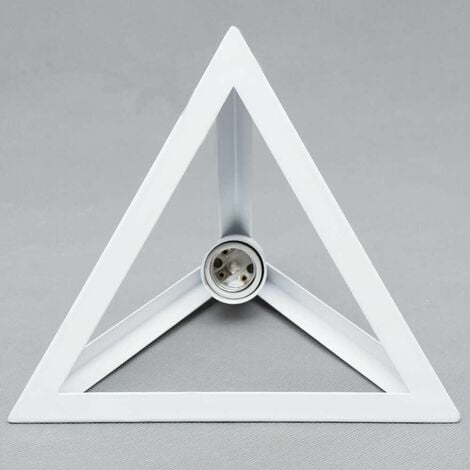 Lampadario Da Soffitto A Sospensione Triangolo 3d Portalampada E27